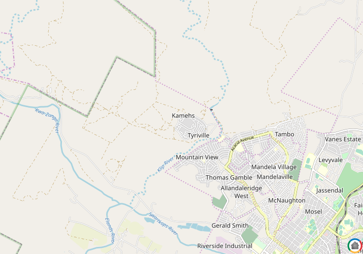 Map location of Kamehs